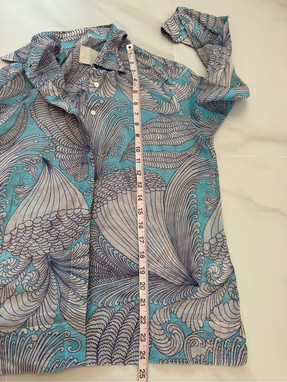 CAPRI Button Down Shirt 46 Italy - Picture 5 of 11